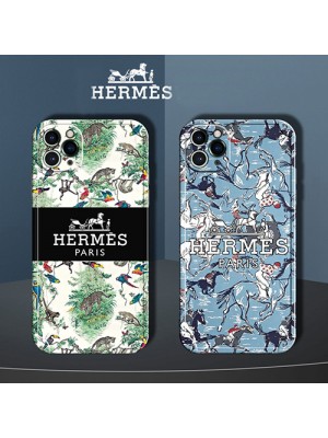 エルメス/HERMES ブランド iphone 13 pro/13 pro max/13 miniカバー おしゃれ 動物 モノグラム シンプル ジャケット型 芸能人愛用 アイフォン13//12/11/X/XS/XR/8/7カバー 四角保護 メンズ レディーズ