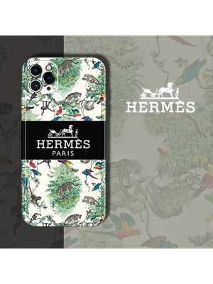 エルメス/HERMES ブランド iphone 13 pro/13 pro max/13 miniカバー おしゃれ 動物 モノグラム シンプル ジャケット型 芸能人愛用 アイフォン13//12/11/X/XS/XR/8/7カバー 四角保護 メンズ レディーズ