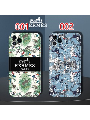 エルメス/HERMES ブランド iphone 13 pro/13 pro max/13 miniカバー おしゃれ 動物 モノグラム シンプル ジャケット型 芸能人愛用 アイフォン13//12/11/X/XS/XR/8/7カバー 四角保護 メンズ レディーズ