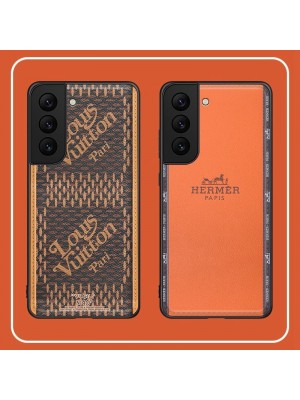 エルメス/ルイヴィトン ブランド iPhone 13/13 Pro/13 Pro Maxケース オシャレ LV/Hermes ジャケット型 Galaxy S22/s22+/s22 ultra/s21/note21ケース モノグラム ファッション メンズ レディース