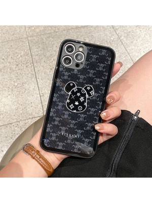 KAWS celine lv ルイヴィトン カウズ ブランド iphone 14/14 pro/14 pro max/14 plusケース かわいい iphone xr/xs  maxケース 個性紋 iphone x/8/7 plusケース ファッション メンズ レディース