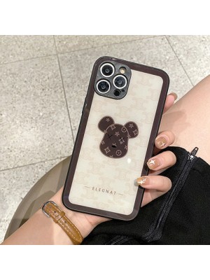 KAWS celine lv ルイヴィトン カウズ ブランド iphone 14/14 pro/14 pro max/14 plusケース かわいい iphone xr/xs  maxケース 個性紋 iphone x/8/7 plusケース ファッション メンズ レディース