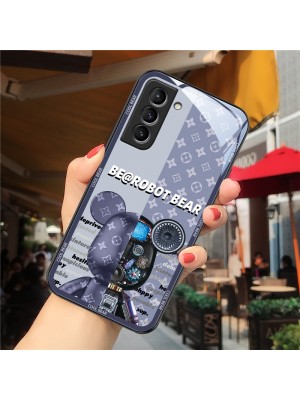 Be@rbrick/LV ルイヴィトン/ベアブリック ブランド iphone 14/14 pro/14 pro max/se3ケース オシャレ モノグラム 熊柄 Galaxy S23/s23+/s23 ultra/note21カバー ジャケット型 全機種対応 芸能人愛用 Huawei p50ケース ファッション メンズ レディーズ 