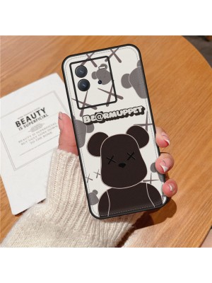 Be@rbrick/ベアブリック カウズ/KAWS ブランド iphone 14/14 Pro/14 Pro Max/14 Plus/se 第3世代/13/13 pro/13 pro maxケース かわいい 熊柄 全機種対応 Galaxy S23/s23+/s23 ultra/a54/S22/s22+/s22 ultra/note21ケース モノグラム ジャケット型 Xperia 1/5/10 IV/aceiiI/pro-i/5iii/10iii/カバー 芸能人愛用 メンズ レディーズ