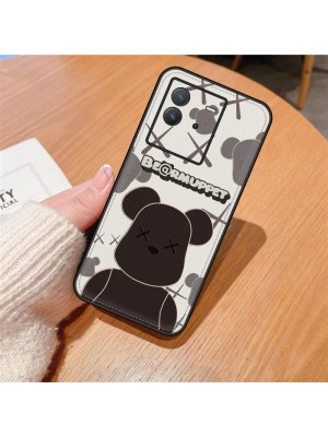 Be@rbrick/ベアブリック カウズ/KAWS ブランド iphone 14/14 Pro/14 Pro Max/14 Plus/se 第3世代/13/13 pro/13 pro maxケース かわいい 熊柄 全機種対応 Galaxy S23/s23+/s23 ultra/a54/S22/s22+/s22 ultra/note21ケース モノグラム ジャケット型 Xperia 1/5/10 IV/aceiiI/pro-i/5iii/10iii/カバー 芸能人愛用 メンズ レディーズ