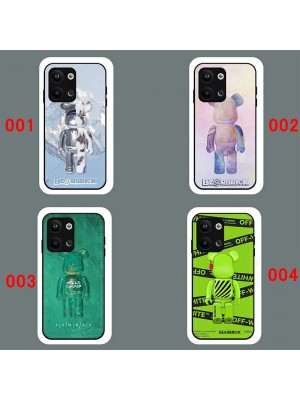 Be@rbrick オフホワイト Off-White カウズ Kaws ハイブランドiphone 14/14 pro/14 pro max/14 plusケース 韓国風 モノグラム 熊柄 Galaxy s23/s23+/s23 ultra/note20カバー シンプル xperia 5 iv 10 v 1 v ace ivカバー ファッション メンズ レディース