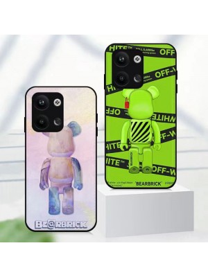 Be@rbrick オフホワイト Off-White カウズ Kaws ハイブランドiphone 14/14 pro/14 pro max/14 plusケース 韓国風 モノグラム 熊柄 Galaxy s23/s23+/s23 ultra/note20カバー シンプル xperia 5 iv 10 v 1 v ace ivカバー ファッション メンズ レディース