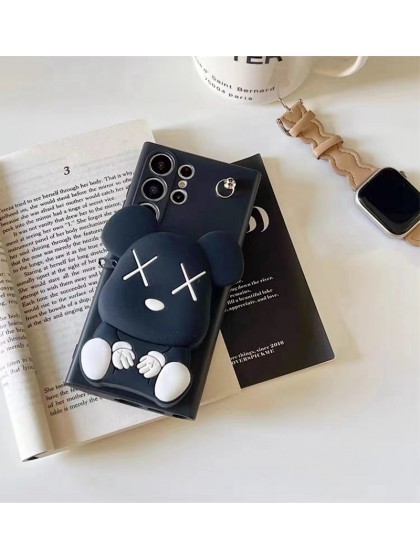 kaws ブランド galaxy s23/s23 plus/s23 ultraケース カウズ 韓国風..