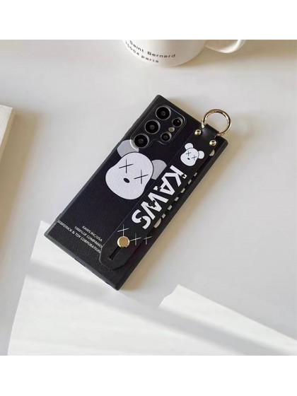 Kaws ブランド Galaxy S23/S23+/S23 Plus/S23 Ultraケース 熊柄..