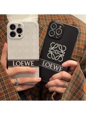 LOEWE ハイブランド Iphone 13/13 pro/13 pro maxケース おしゃれ ロエベ ジャケット型 モノグラム 耐衝撃 アイフォン13/12/11/x/xs/xrカバー ファッション メンズ レディーズ