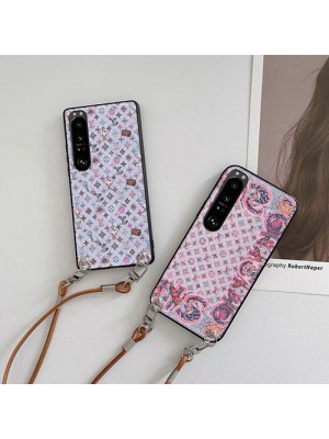 LV/ルイヴィトン ブランド チェーン付き xperia 5 iv/1 iv/10 iv/1 iii/5 iii/10 iii/Ace iiケース 斜め掛け エクスペリア1III/5III/10IIIカバー モノグラム ジャケット型 iPhone 14/13 mini/14 pro/14 pro maxケース ファッション メンズ レディーズ