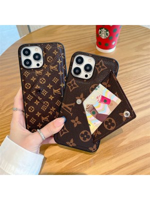 LV ハイブランド ルイヴィトン iphone 13/13 pro/13 pro maxケース 封筒型 カード入れ レザーバッグ  アイフォン13/12/11/x/xr/xs/8plus/7plusカバー 大人気 メンズ レディーズ