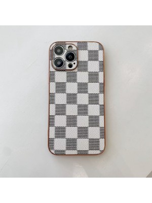 LV ルイヴィトン Louis Vuitton ブランド iphone 14/14 pro/14 pro max/14 plusケース 韓国風 モノグラム 格子 ジャケット型 アイフォン14プロマックス プラス/13/12/11カバー ファッション メンズ レディーズ