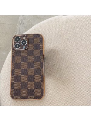 LV ルイヴィトン Louis Vuitton ブランド iphone 14/14 pro/14 pro max/14 plusケース 韓国風 モノグラム 格子 ジャケット型 アイフォン14プロマックス プラス/13/12/11カバー ファッション メンズ レディーズ