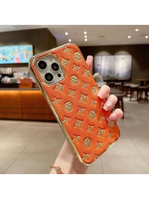 Louis Vuitton ブランド iphone 14/14 pro/14 pro maxケース LV モノグラム 韓国風 レザー きらきら ルイヴィトン ジャケット型 アイフォン14/13/12/11カバー 大人気 メンズ レディーズ