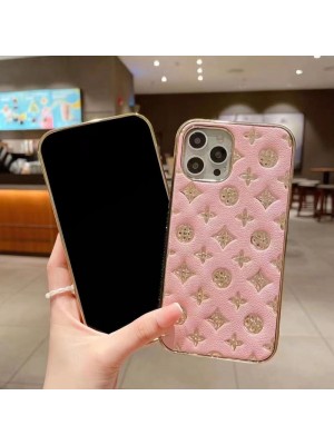 Louis Vuitton ブランド iphone 14/14 pro/14 pro maxケース LV モノグラム 韓国風 レザー きらきら ルイヴィトン ジャケット型 アイフォン14/13/12/11カバー 大人気 メンズ レディーズ