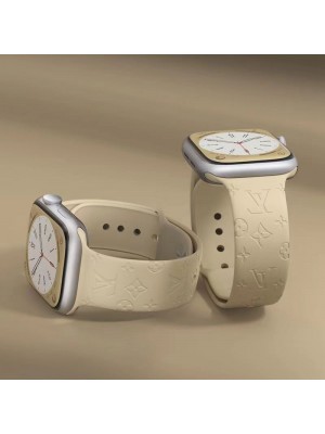 LV ブランド アップル ウォッチ8/SE2/Ultra/7バンド 激安 ルイヴィトン モノグラム 調節可能 シリコン Apple Watch 8/se2/ultra/7/se/6/5/4/3/2ベルト 腕時計 ストラップ セレブ愛用 大人気 メンズ レディース