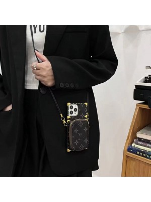 LV ルイヴィトン 男女兼用 ブランド galaxy s23/s23plus/s23 ultraケース  財布 トランク型 革バッグ型 カード収納 斜め掛けショルダー チェーン付き 手帳型 韓国風 収納可能 ギャラクシーS23プラス/S22/S21/S20カバー ファッション芸能人愛用  経典 ビジネス 人気 メンズ レディース