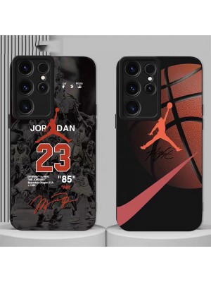 NIKE/JORDAN ブランド ナイキ/ジョーダン Galaxy S23/S23+/S23 Plus/S23 Ultraケース 韓国風 モノグラム バスケットボール柄 iPhone 14/14 Pro/14 Pro Max/13/12/11スマホケース ジャケット型 ギャラクシーs23/s23プラス/s23ウルトラ カバー ファッション メンズ レディース