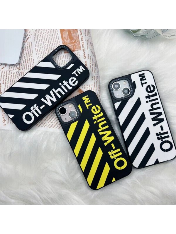 Off-White ブランド オフホワイト iphone14/14pro/14 pro max/14 plusケース モノグラム 矢印柄 ジャケット型 シリコン アイフォン14/14プロ/14プロマックス/14プラス/se3/13/12/11/x/8/7カバー ファッション メンズ レディース