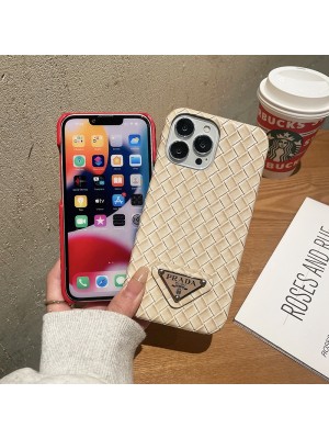 Prada ブランド プラダ iPhone SE 第3世代/13/13 Pro/13 Pro Maxケース オシャレ モノグラム ステッチ柄 きらきら ジャケット型 Galaxy S22/s22+/s22 ultra/s21/s20/note20/note10ケース ファッション メンズ レディース