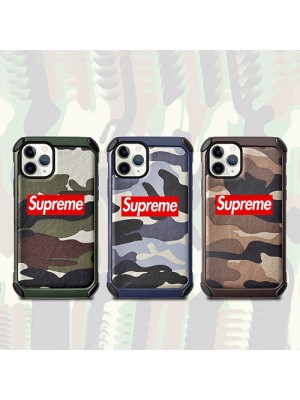 SUPREME ブランド Iphone 13/13 Pro/13 Mini/13 Pro Maxケース シュプリーム 芸能人愛用 迷彩色 全面保護 アイフォン13/12/11/x/xs/xs/8/7カバー 韓国風 メンズ レディーズ