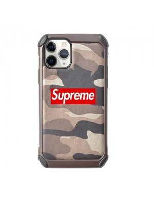 SUPREME ブランド Iphone 13/13 Pro/13 Mini/13 Pro Maxケース シュプリーム 芸能人愛用 迷彩色 全面保護 アイフォン13/12/11/x/xs/xs/8/7カバー 韓国風 メンズ レディーズ