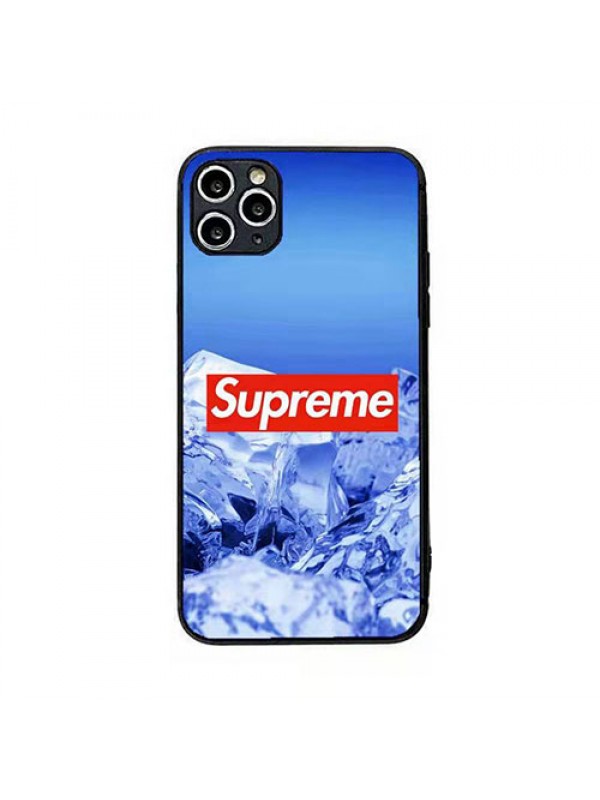 シュプリーム/SUPREME ブランド iphone 13/13 pro/13 pro max/13 miniケース かわいい 氷河柄 全機種対応 モノグラム ジャケット型 アイフォン13/12/11/xr/xs/x/8/7カバー ファッション メンズ レディース