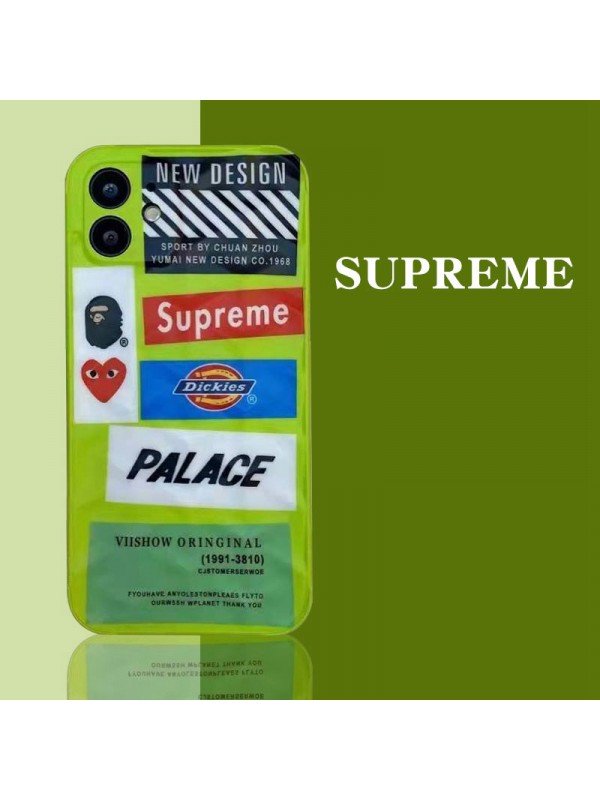 シュプリーム オフホワイト コムデギャルソン ブランド iphone 13/13 pro/13 pro maxケース インスタ風 SUPREME/CDG/Off-white カラー色 AAPE/エーエイプ ジャケット型 Dickies モノグラム PALACE アイフォン13/12/11/x/xs/xr/8/7カバー 大人気 メンズ レディース