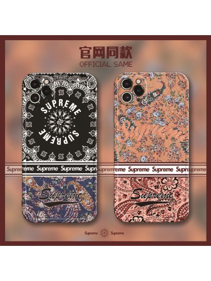 SUPREME ブランド iphone se3/13/13 pro/13 pro maxケース オシ..