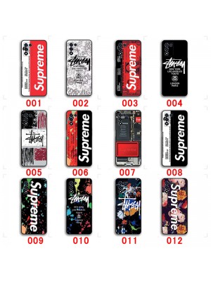 Supreme Stussy ハイブランド iphone 14/14 pro/14 pro max/13mini/12miniケース 韓国風 シュプリーム ステューシー 花蝶柄 モノグラム ジャケット型 Galaxy S23/s23+/s23 ultra/note20ケース ファッション アイフォン14/13/12/11/x/xs/xr/8 plus/7 plus/8/7カバー メンズ レディーズ