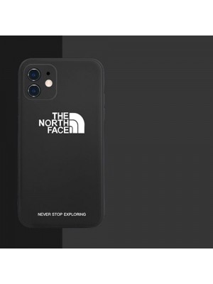 ザ.ノース.フェイス/THE NORTH FACE ブランド iphone13 pro/13 pro max/13 miniケース モノグラム ジャケット型 シンプル 黒白色 アイフォン13/12/11/x/xr/xs/8/7ケース メンズ レディーズ