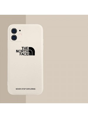 ザ.ノース.フェイス/THE NORTH FACE ブランド iphone13 pro/13 pro max/13 miniケース モノグラム ジャケット型 シンプル 黒白色 アイフォン13/12/11/x/xr/xs/8/7ケース メンズ レディーズ