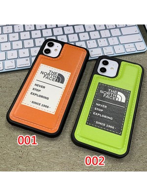 THE NORTH FACE  ハイブランド iphone 13 pro/13 pro max/13 miniケース オシャレ レザー風 ザノースフェイス 芸能人愛用 アイフォン13/12／11／X／XS／XRカバー メンス レデイース