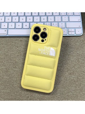 THE NORTH FACE/ザノースフェイス ハイブランド iphone 14/14 pro/14 pro max/13ケース かわいい ダウンジャケット型 レザー アイフォン14/13/12/11/x/xs/xr/8/7カバー 芸能人愛用 メンス レデイース