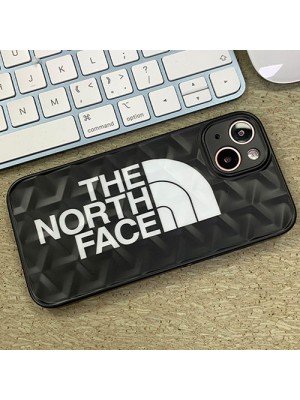 The North Face コンボ GOYARD ブランド iphone 13/13 pro/13 pro maxケース オシャレ 立体モノグラム ゴヤール ザ·ノース·フェイス 個性 黒白色 アイフォン13/12/11/se2/x/xr/xs/8/7カバー 大人気 メンズ レディーズ