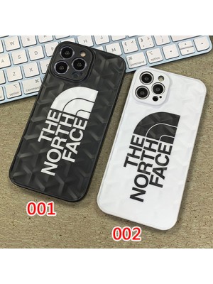 The North Face コンボ GOYARD ブランド iphone 13/13 pro/13 pro maxケース オシャレ 立体モノグラム ゴヤール ザ·ノース·フェイス 個性 黒白色 アイフォン13/12/11/se2/x/xr/xs/8/7カバー 大人気 メンズ レディーズ