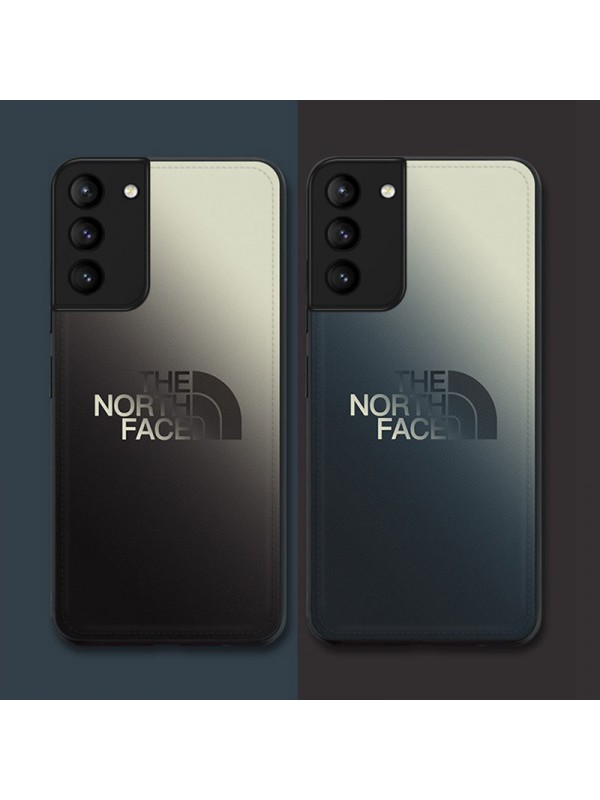The North Face/ザ・ノース・フェイス ブランド iPhone 14/14 Pro/14 Pro Max/14 Plusケース インスタ風 モノグラム ジャケット型 Galaxy S22/s22+/s22 ultraカバー ファッション メンズ レディース