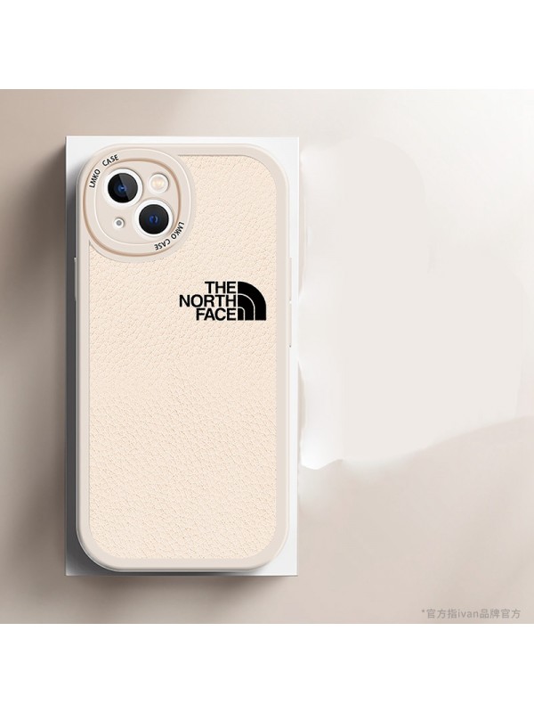 THE NORTH FACE ブランド iphone 14/14 pro/14 pro max/14 plusケース ザノースフェイス モノグラム レザー風 芸能人愛用 ジャケット型 アイフォン14/13/12/11/X/XS/XRカバー 保護 ファッション メンス レデイース