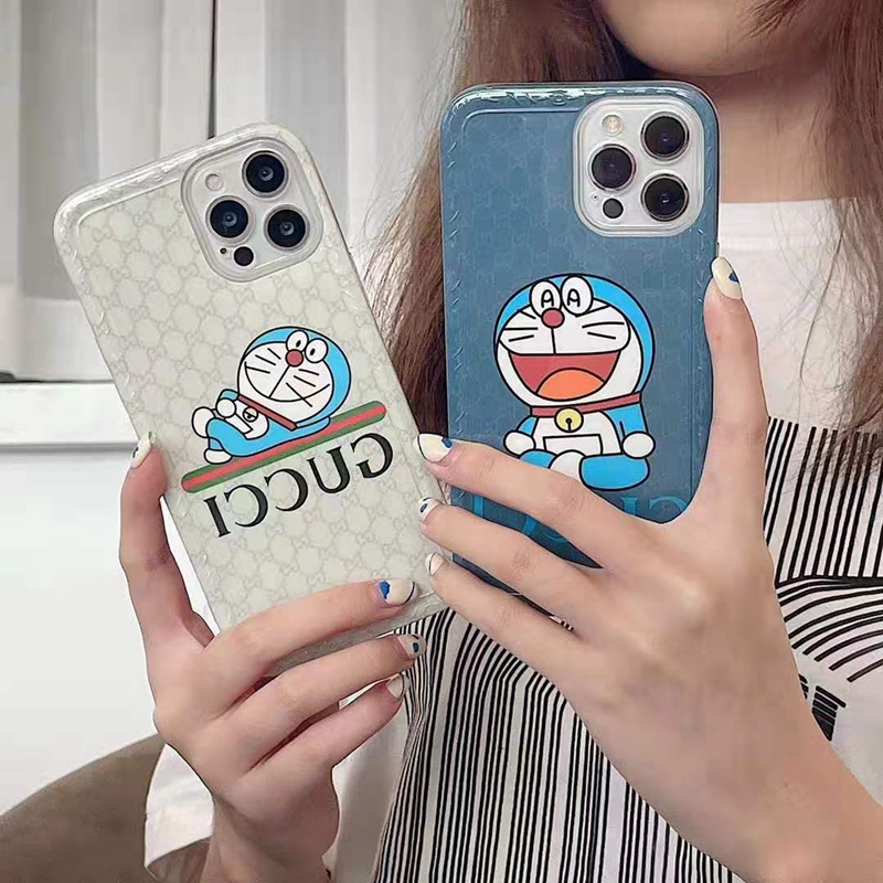 ブランドiphone13グッチアイフォンse3ケース カウズ ドラえもんキャラクター