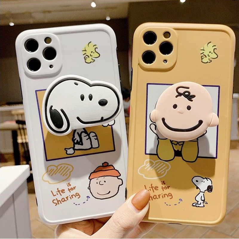 スヌーピー iPhone13/13 pro/13 pro maxケース スタンド機能 シリコンケース チャーリーブラウン ソフトケース