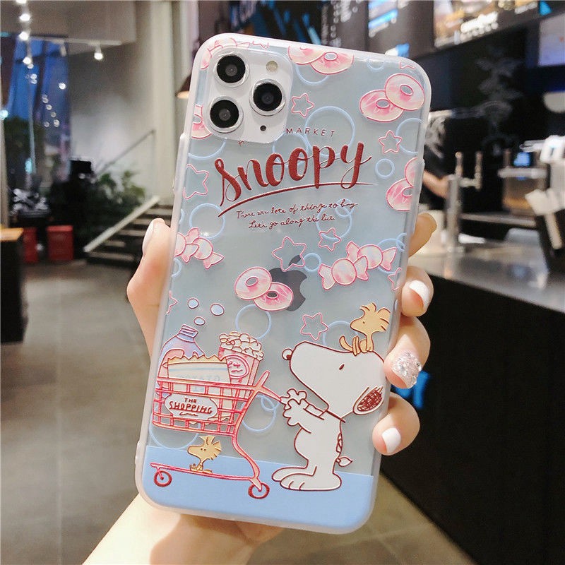 Snoopy クリア 激安 シリコン 耐衝撃 滑り止め 韓国風 アイフォン13 pro max/13miniカバー 高級感