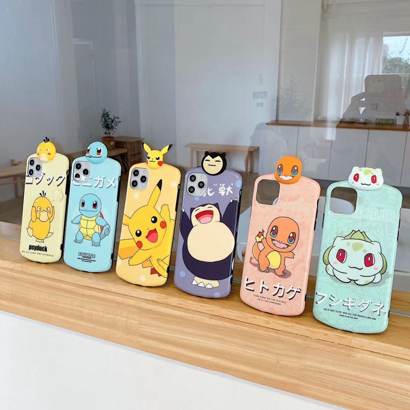 ピカチュウ iphone 13/13 pro/13 pro maxケース おしゃれ ポケットモンスター ゼニガメ コダック 四角防護