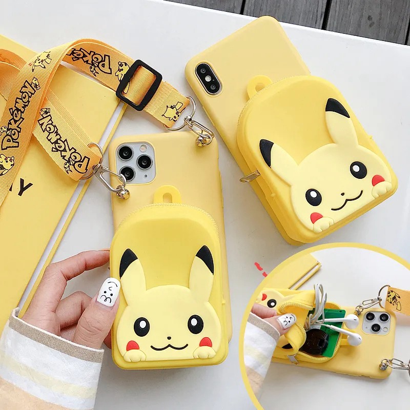 ポケモン 斜めかけ ソフトケース tpu アイフォン13/13 miniカバー レディーズ