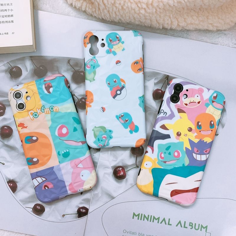 ポケットモンスター iphone 13/13 pro maxケース おしゃれ ピカチュウ ゼニガメ