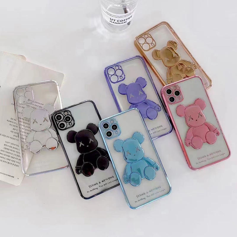 KAWS ブランド iphone 13pro/13mini/13pro maxケース 可愛い クリアケース