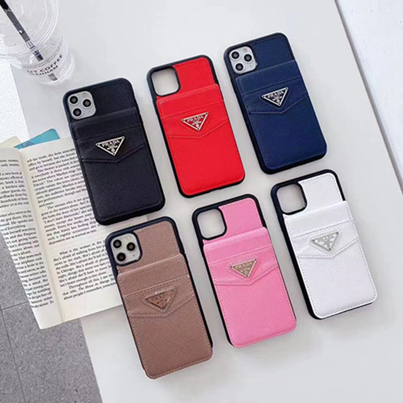 プラダ 女性向け Prada iphone 13 mini/15/14 pro/14 pro maxケース ブランド スタンド機能