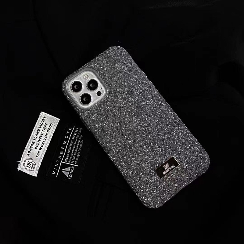 Swarovski ジャケット キラキラ モノグラム アイフォン13/13 mini/13 pro maxカバー 激安