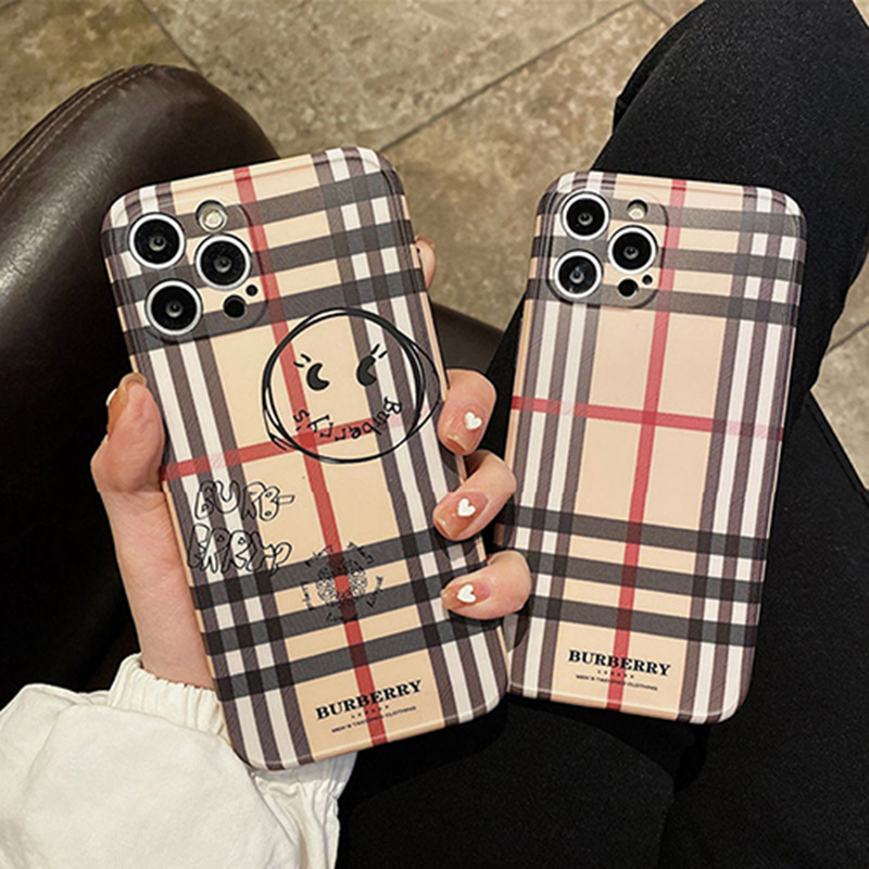 アイフォン13/12mini/12promaxカバー贅沢風BURBERRYファッションiphone11/se2/x/8/7保護ケース