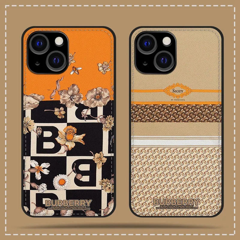 バーバリー ブランド iphone 13pro max/13pro/13 mini/12ケース モノグラム BURBERRY 花柄